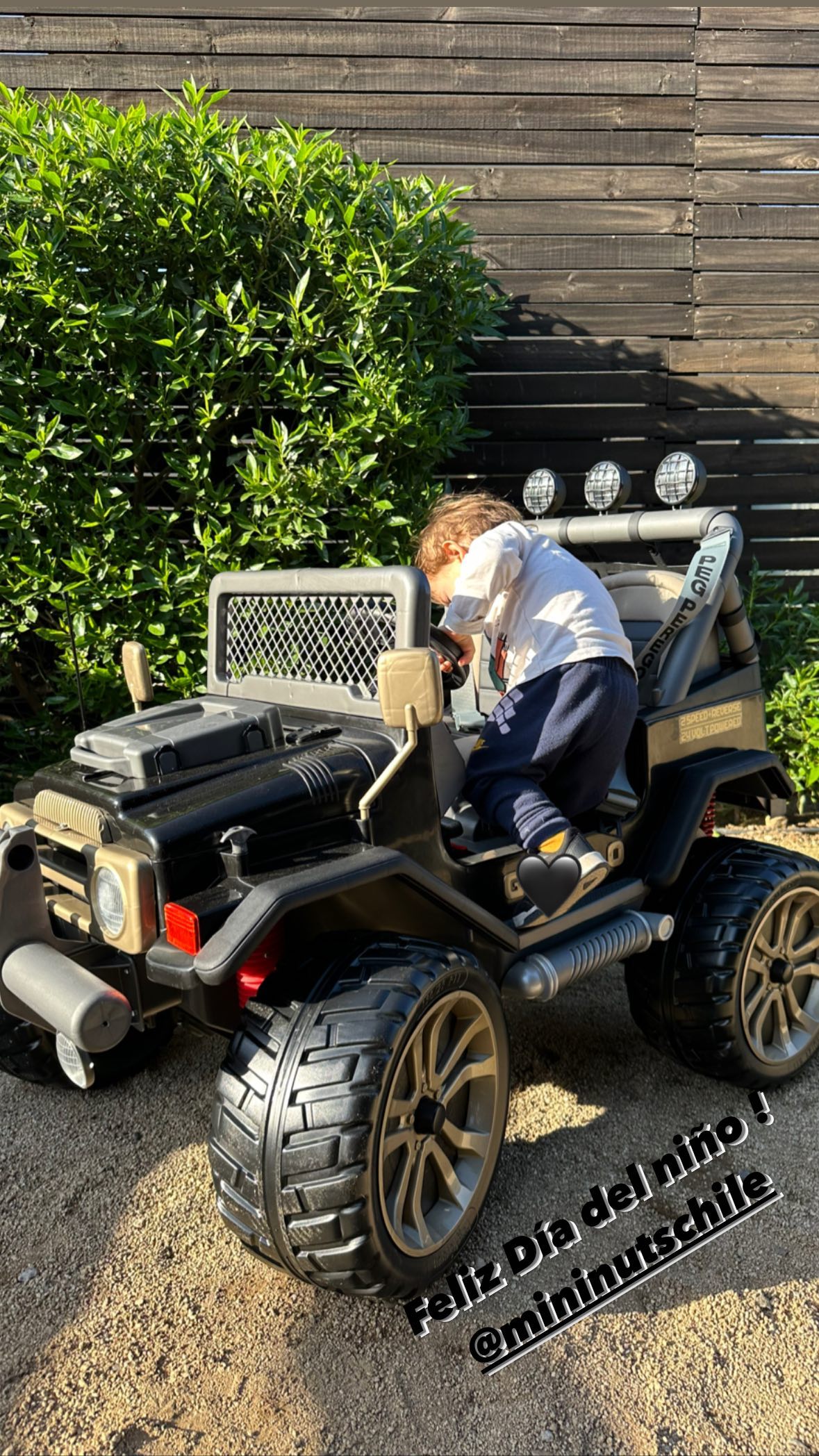 Mayte Rodríguez hizo impresionante regalo a su hijo. Fuente: Instagram.