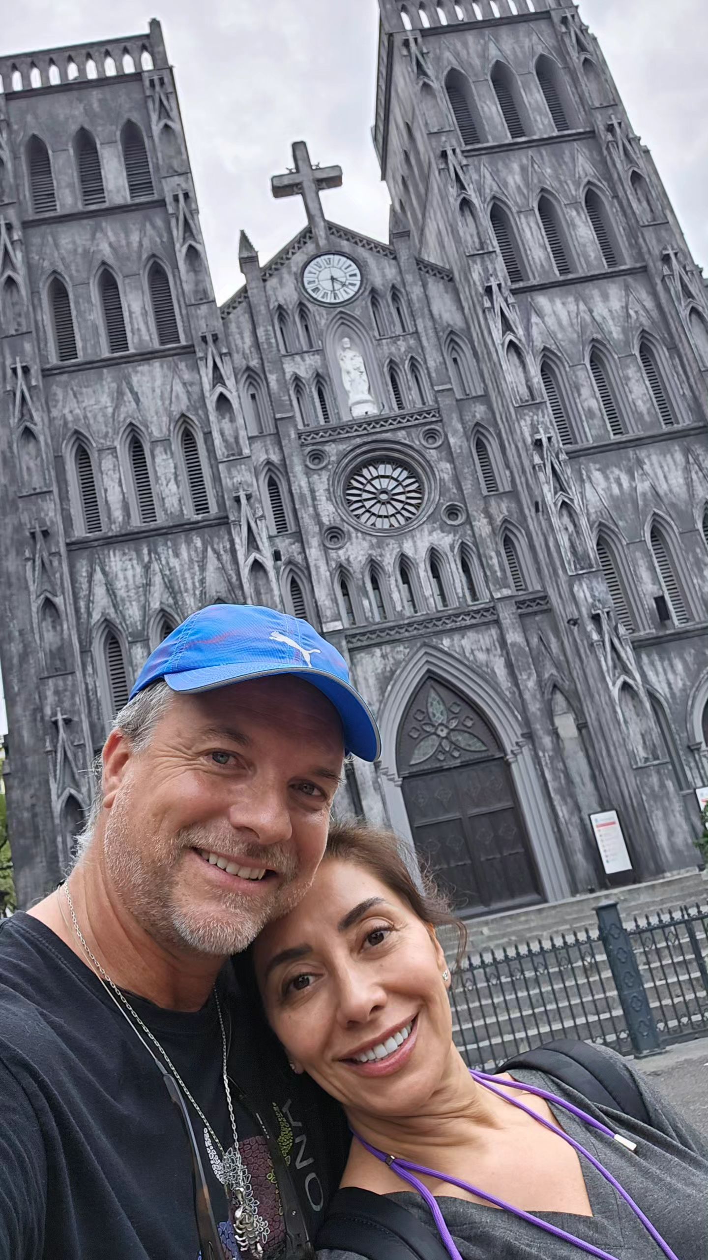 Carmen Gloria Arroyo y Bernardo Borgeat compartieron postales de su viaje a Asia. Fuente: Instagram.